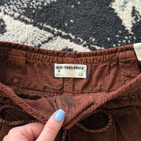 Free People Silver Springs Cord Mini Skirt - Picture 4 of 6